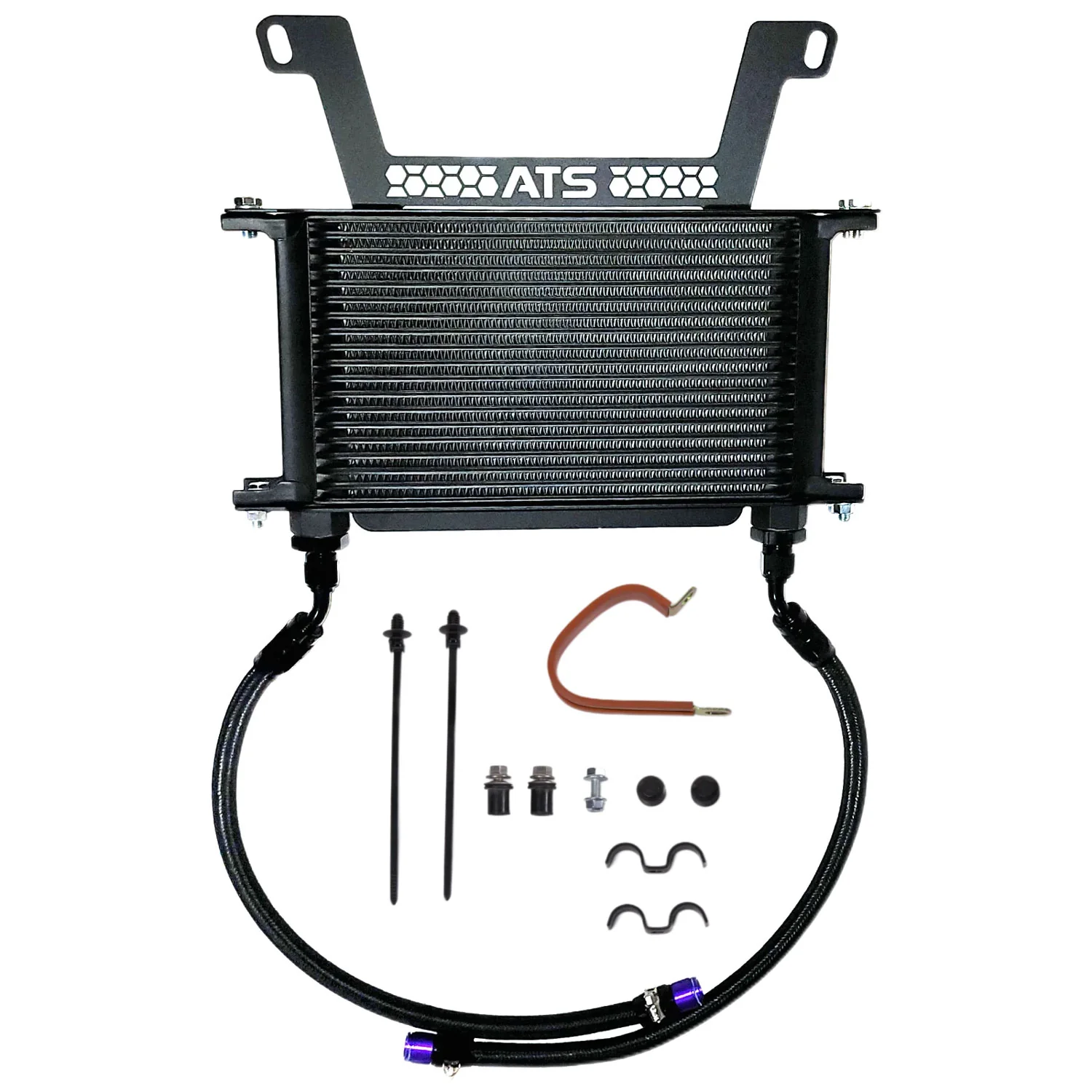 42RLE Auxiliary Transmission Cooler Kit Fits 2003-2011 3.8L 4.0L Jeep Wrangler ATS Diesel - Image 6