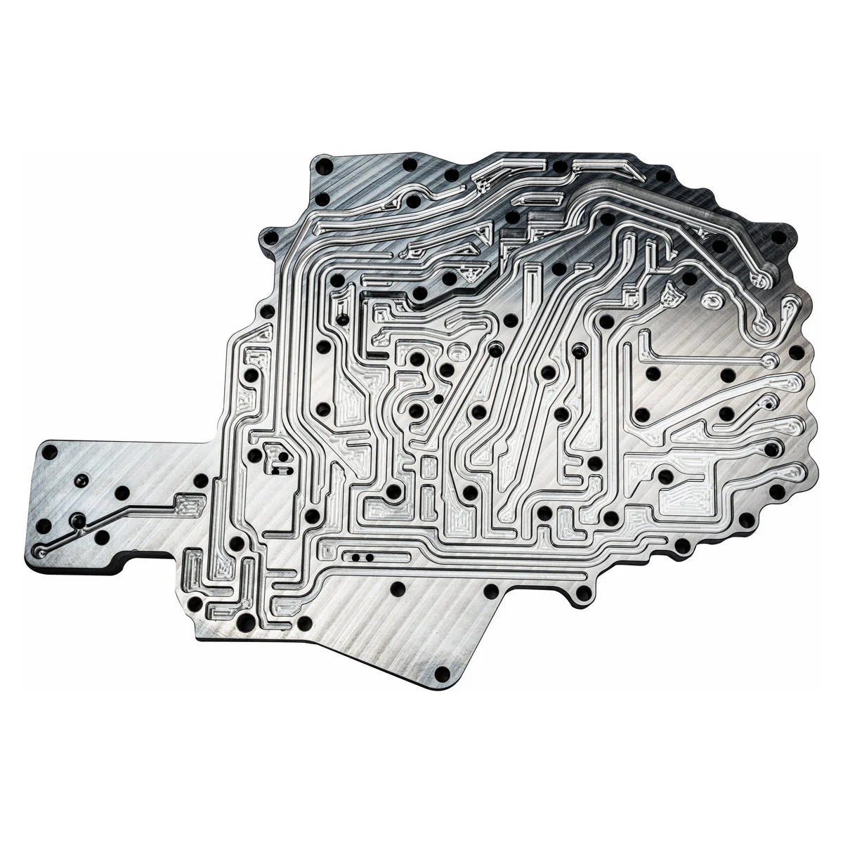 ATS 68RFE Billet Channel Plate Fits 2007.5-2019+ 6.7L Cummins - Image 4